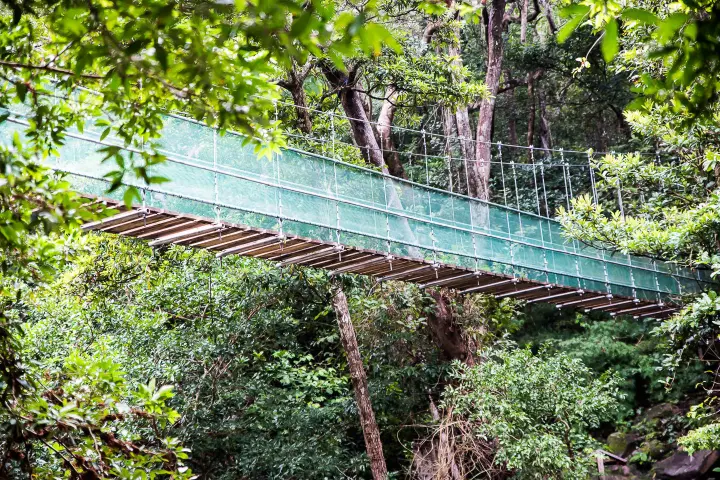 Rio Negro Hot Springs bridge