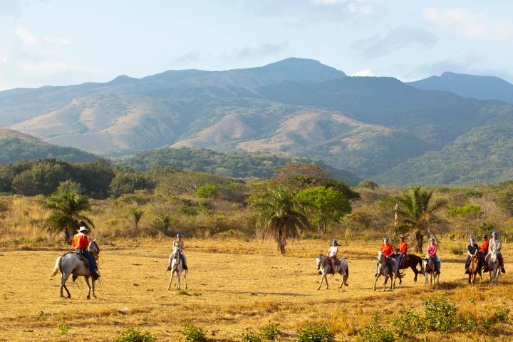 Horseback Riding to Las Pailas Trail