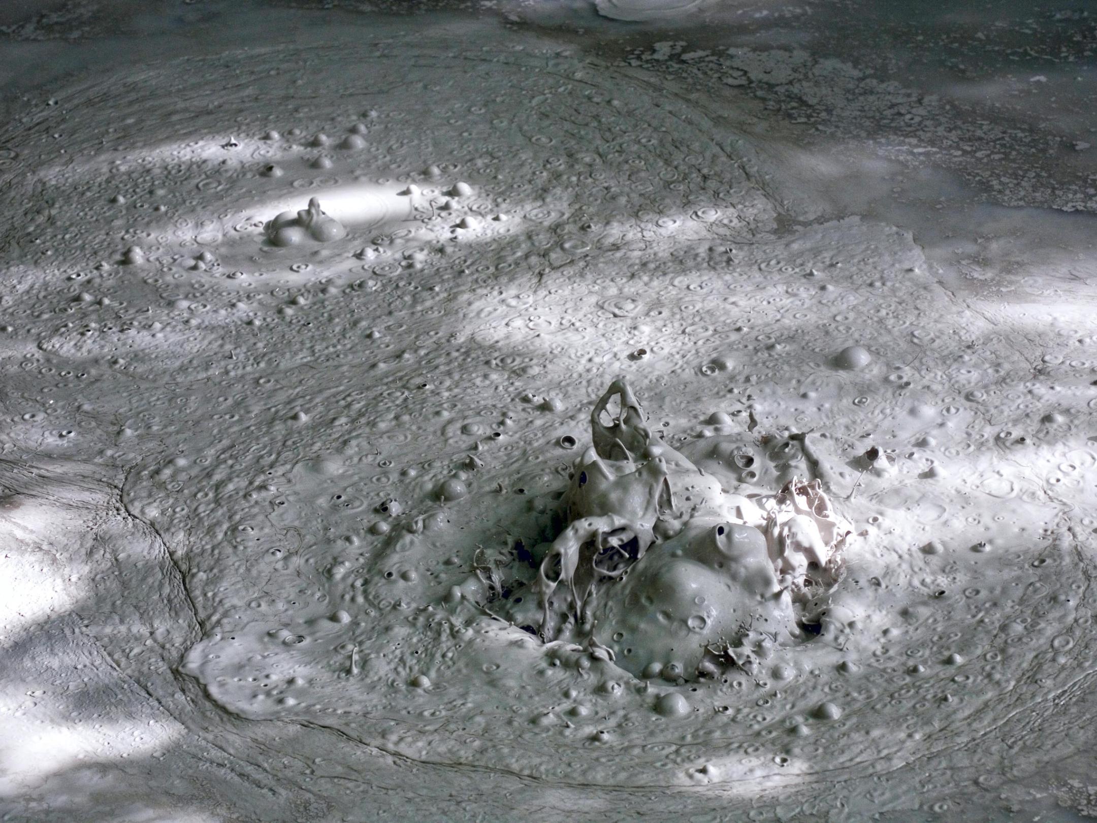 volcanic mud