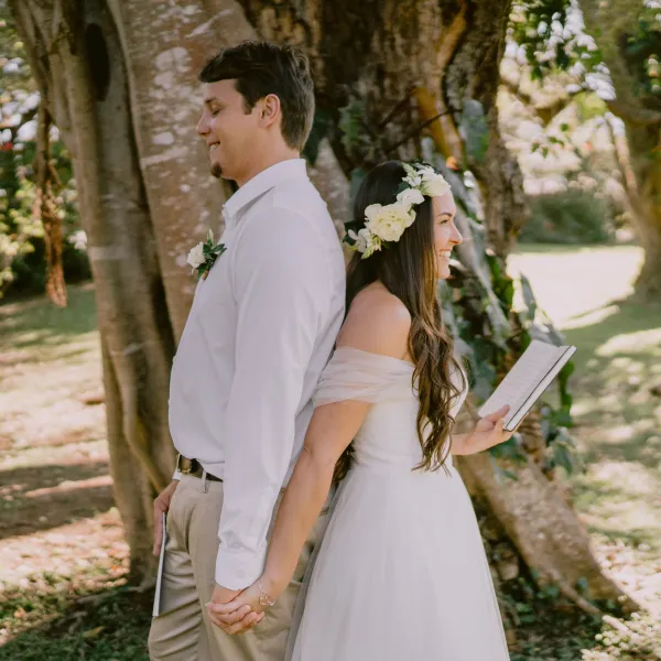 Reagan & Nathan get married at Hacienda Guachipelin