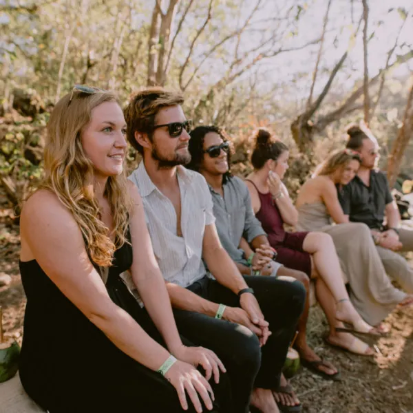 family celebrates Reagan & Nathan's wedding