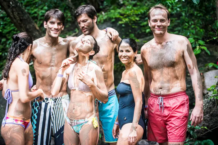 rio negro mud bathers