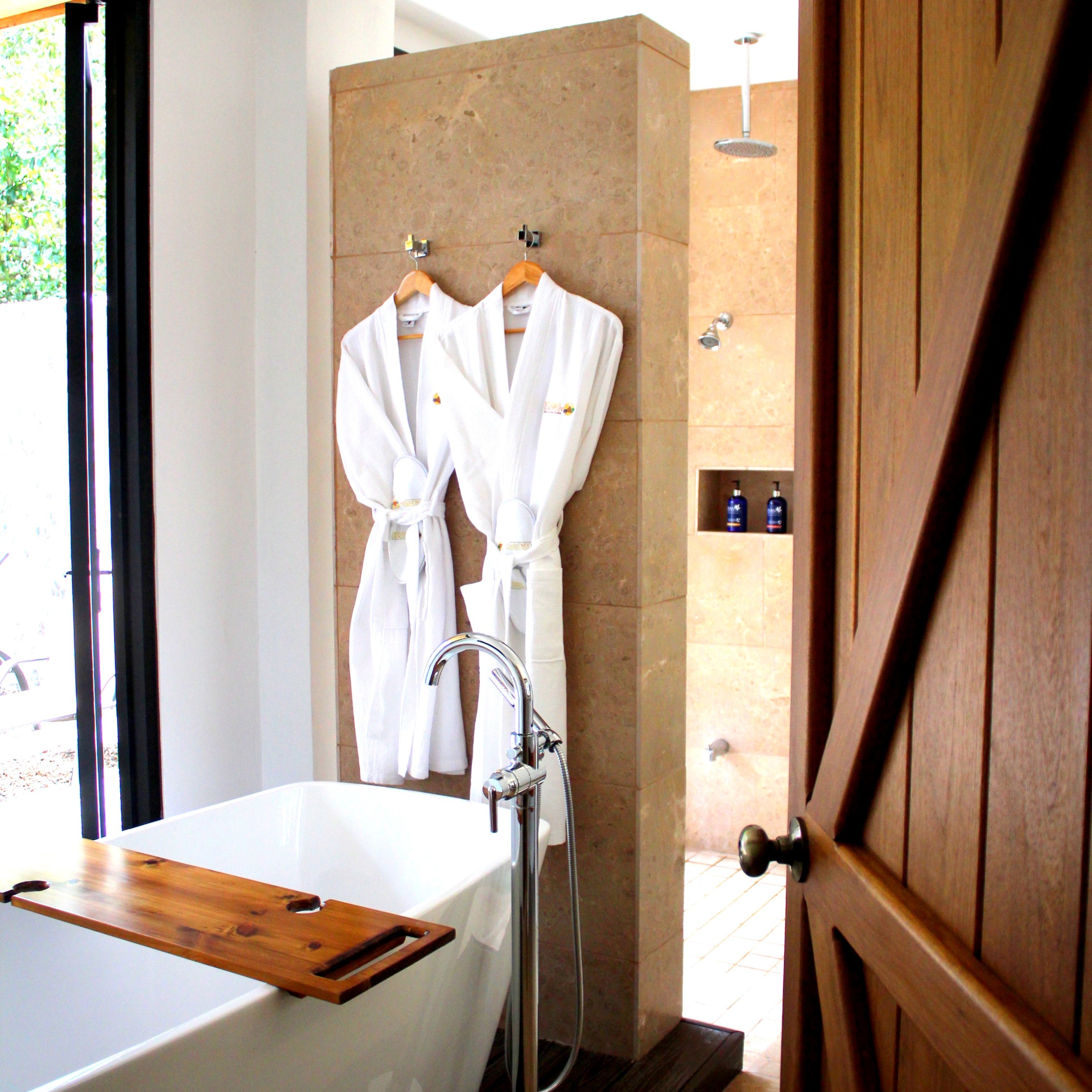 suite with shower & bath