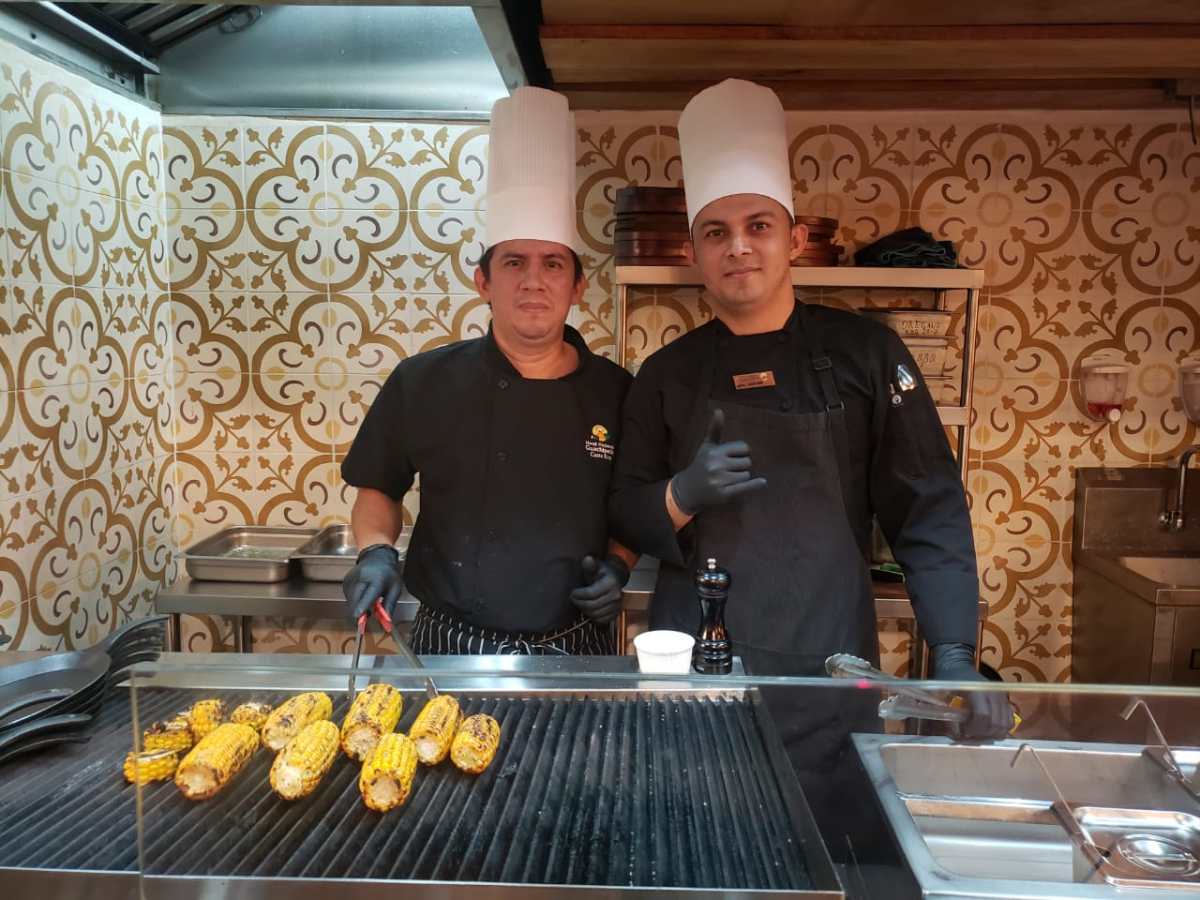 two chefs in the kitchen