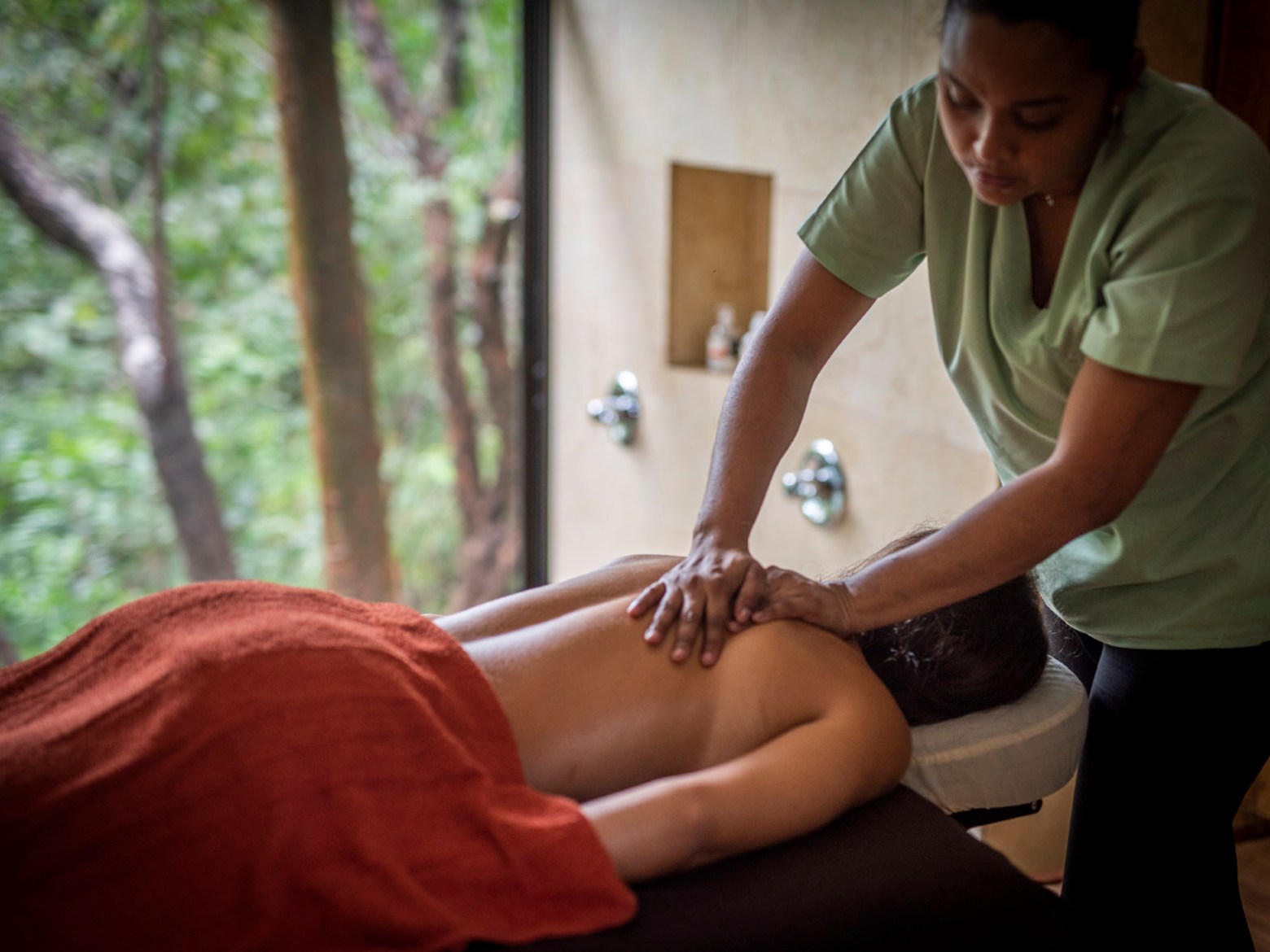 a person taking a selfie