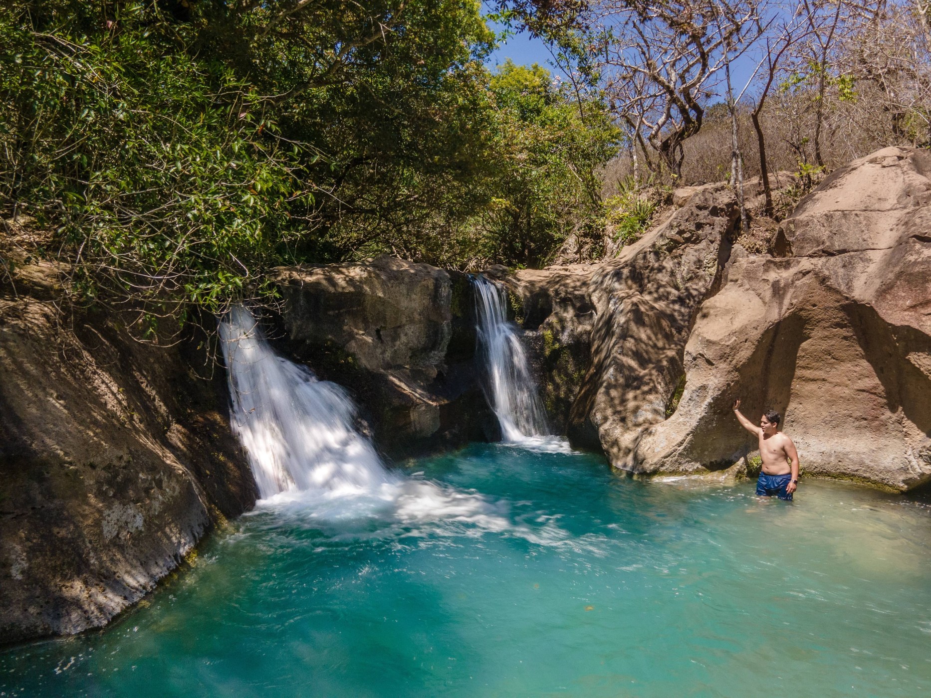 Entrance to Las Chorreras Waterfall | Hotel Hacienda Guachipelín