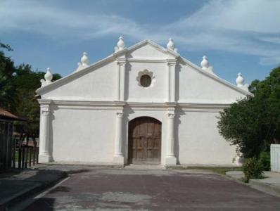 a small church building